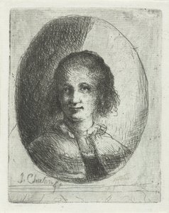 Portret van Christina Chalon autorstwa Jan Chalon