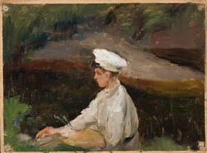 Portret Aleksandra Rubcowa autorstwa Jan Ciągliński