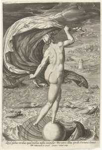 Fortuna (Fortuna) autorstwa Jan Collaert (II)