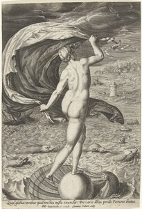 Fortuna (Fortuna) autorstwa Jan Collaert (II)