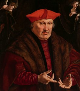 Portret Erarda de la Marck Portret van Erarda de la Marck autorstwa Jan Cornelisz Vermeyen