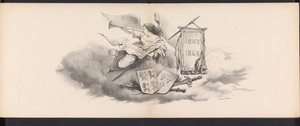 Maskarada studentów z Leiden, 1865 (tytuł) Procesja w kostiumach zorganizowana przez członków korpusu studenckiego w Leiden w dniu 6 czerwca 1865 r., z okazji 290. rocznicy Leidsche Hoogeschool, przedstawiająca: wkroczenie Holendrów do autorstwa Jan Daniël Cornelis Carel Willem baron de Constant Rebecque