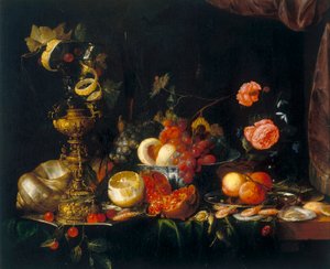 Martwa natura autorstwa Jan Davidsz de Heem