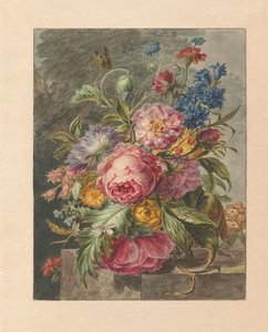 Martwa natura z kwiatami autorstwa Jan Evert Morel (I)