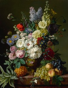 Martwa natura z kwiatami w wazonie autorstwa Jan Frans van Dael