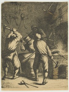 Kuźnia, 1630-35 autorstwa Jan Georg van Vliet