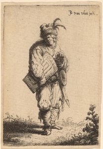Gracz liry korbowej, 1632.