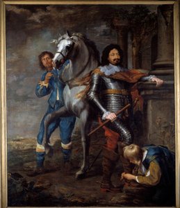 Generał Ottavio Piccolomini (1599-1656) Obraz Jana Van Bronckhorsta (1603-1662) XVII w. Niedz. 2,72x2,37 m Bayonne, Muzeum Bonnat
