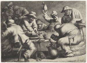 Posiłek rolnika autorstwa Jan Gillisz. van Vliet