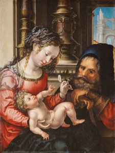 Święta Rodzina autorstwa Jan Gossaert