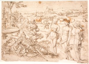 Dom . w Paryżu autorstwa Jan Gossaert