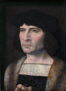 Portret mężczyzny autorstwa Jan Gossaert