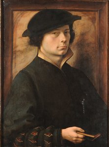 Portret młodego mężczyzny autorstwa Jan Gossaert
