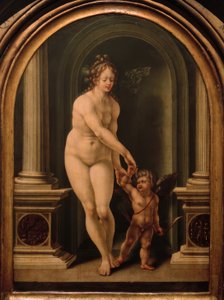 Wenus i Kupidyn autorstwa Jan Gossaert