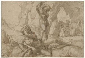 Hercules en Cacus autorstwa Jan Gossart