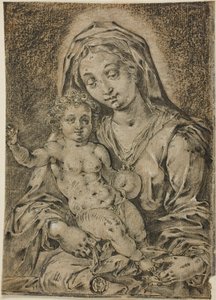 Madonna z Dzieciątkiem autorstwa Jan Gossart