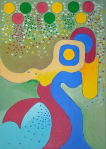 Tango, 2009 (olej na płótnie)