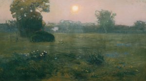 Mondaufgang autorstwa Jan Grzegorz Stanisławski