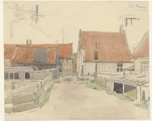 Domy w Vinkenbuurt, Amsterdam autorstwa Jan H.L. Hanau