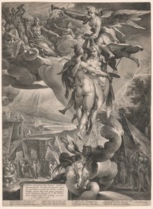 Apoteoza sztuki autorstwa Jan Harmensz. Muller