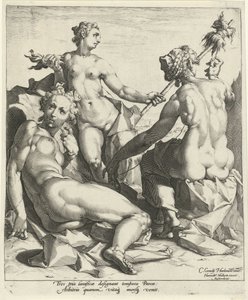 Trzy losy autorstwa Jan Harmensz. Muller