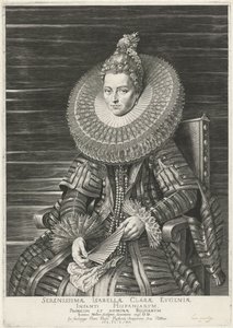 Portret Izabeli Clary Eugenii, Infante z Hiszpanii