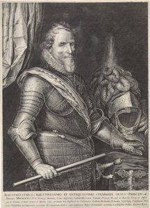 Portret księcia Mauritsa z Orange autorstwa Jan Harmensz. Muller