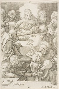 Ostatnia Wieczerza autorstwa Jan Harmensz. Muller