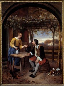 Reszta obrazu podróżnika Jana Steena (1626-1679)