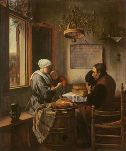 Łaska przed Mięsem, 1660 autorstwa Jan Havickszoon Steen