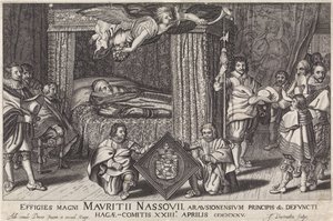Paradebed van Prins Maurits, 1625 Podobizny wielkiego Maurice