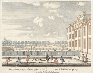 Gra w Klosbaan w pałacu Het Loo, 1694-97