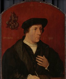 Portret mężczyzny autorstwa Jan Jansz Mostaert (circle of)