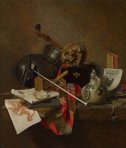 Martwa natura Vanitas, 1648 autorstwa Jan Jansz. Treck
