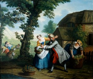 Cztery pory roku: jesień autorstwa Jan Josef the Elder Horemans