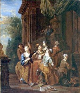 Musical Party (olej na płótnie)