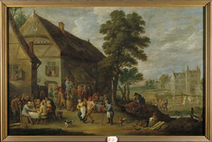 Widok Rhenen, 1636 autorstwa Jan Josephsz van Goyen