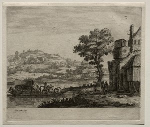 Prom. autorstwa Jan Josephsz van Goyen