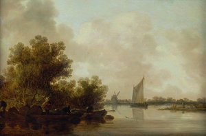 Nieznany obraz autorstwa Jan Josephsz van Goyen