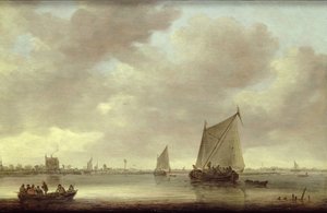 Nieznany obraz autorstwa Jan Josephsz van Goyen