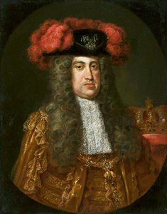 Portret cesarza Karola VI Habsburga (1685-1740) z Orderem Złotego Runa