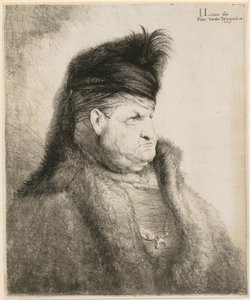 Popiersie Orientalczyka autorstwa Jan Lievens