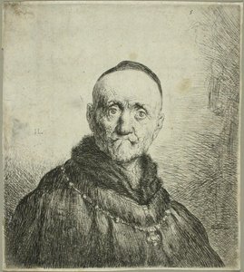 Popiersie orientalnego mężczyzny autorstwa Jan Lievens