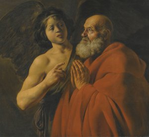Święty Piotr zwolniony z więzienia autorstwa Jan Lievens