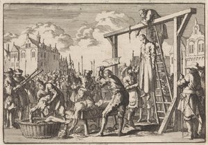 W Londynie jezuita William Ireland zostaje powieszony, a John Grove zakwaterowany za zamierzone królobójstwo, 1679
