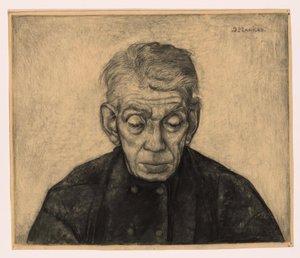 Douwe widziany od przodu autorstwa Jan Mankes