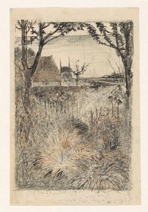 Ogród jesienią autorstwa Jan Mankes