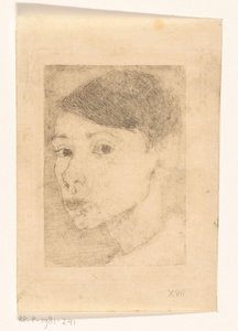 Autoportret autorstwa Jan Mankes