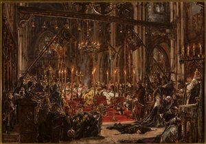 Klęska Legnicka. Odrodzenie. R. 1241 autorstwa Jan Matejko