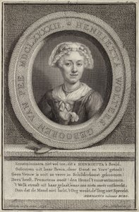 Portret OP Henrietta von Bee autorstwa Jan Maurits Quinckhardt
